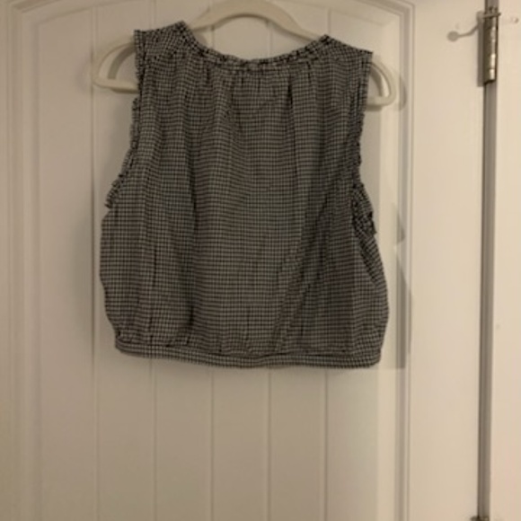 GAP X DOEN gingham top - Picture 2 of 4